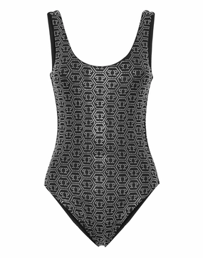 Strass Monokini Monogram