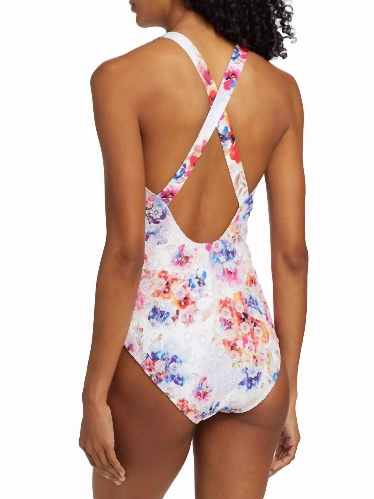 Summer Days Eyelet Crossback One Piece