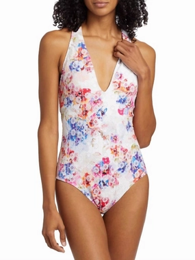 Summer Days Eyelet Crossback One Piece