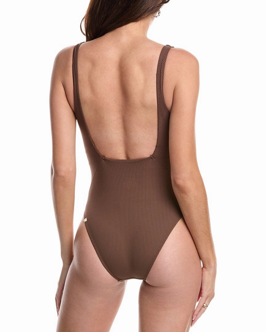 Summersalt The Ribbed Belted Backflip One-Piece