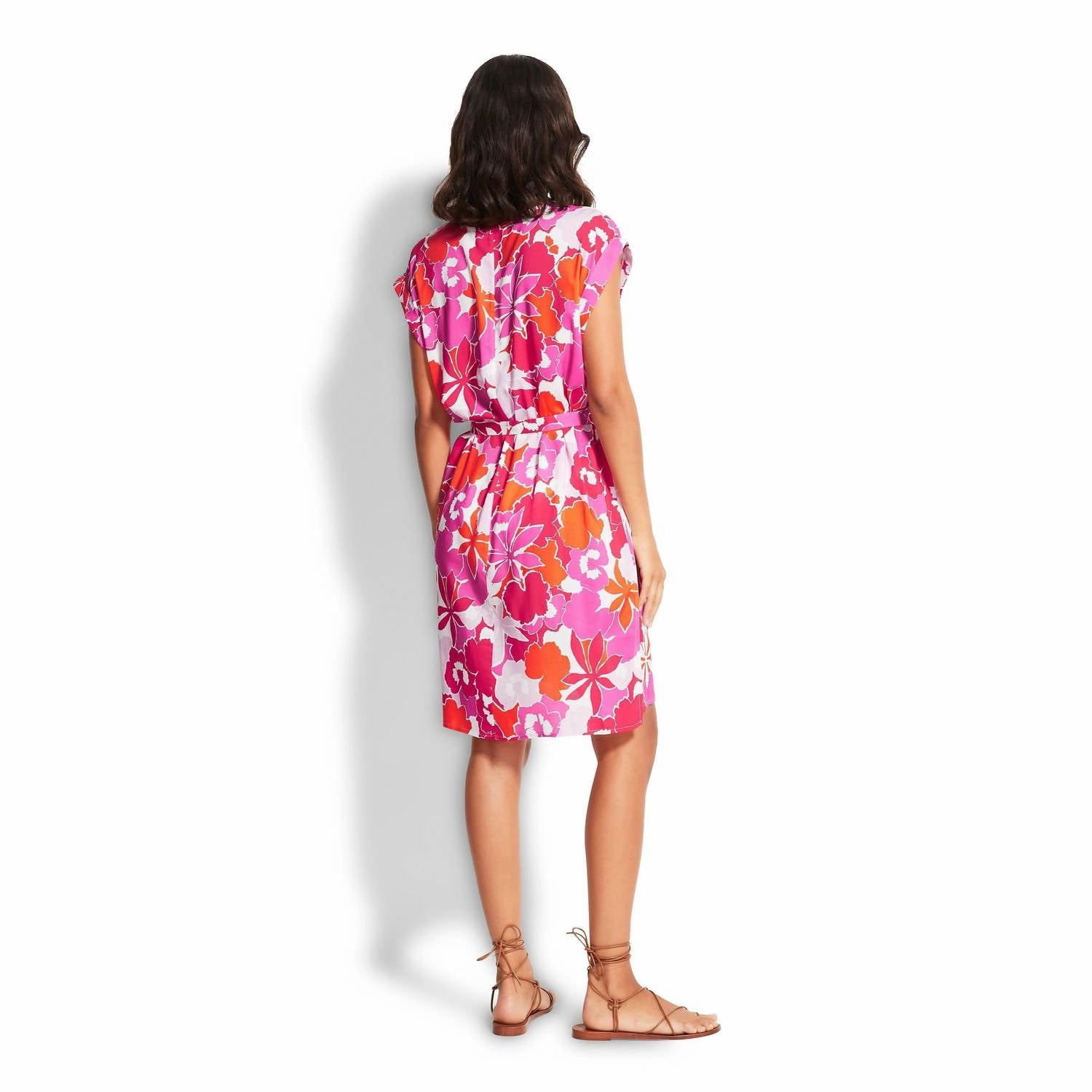 Sun Dancer Cover Up In Spicy Orange