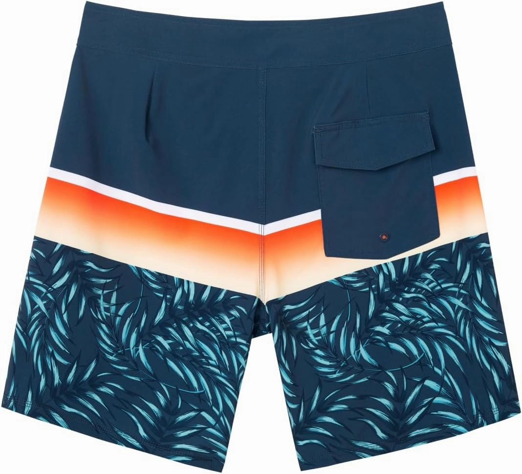 SURF CUZ Men's Board Short Beach Short 4-Way Stretch Swim Short