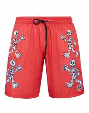 Swim Boxer Skeleton