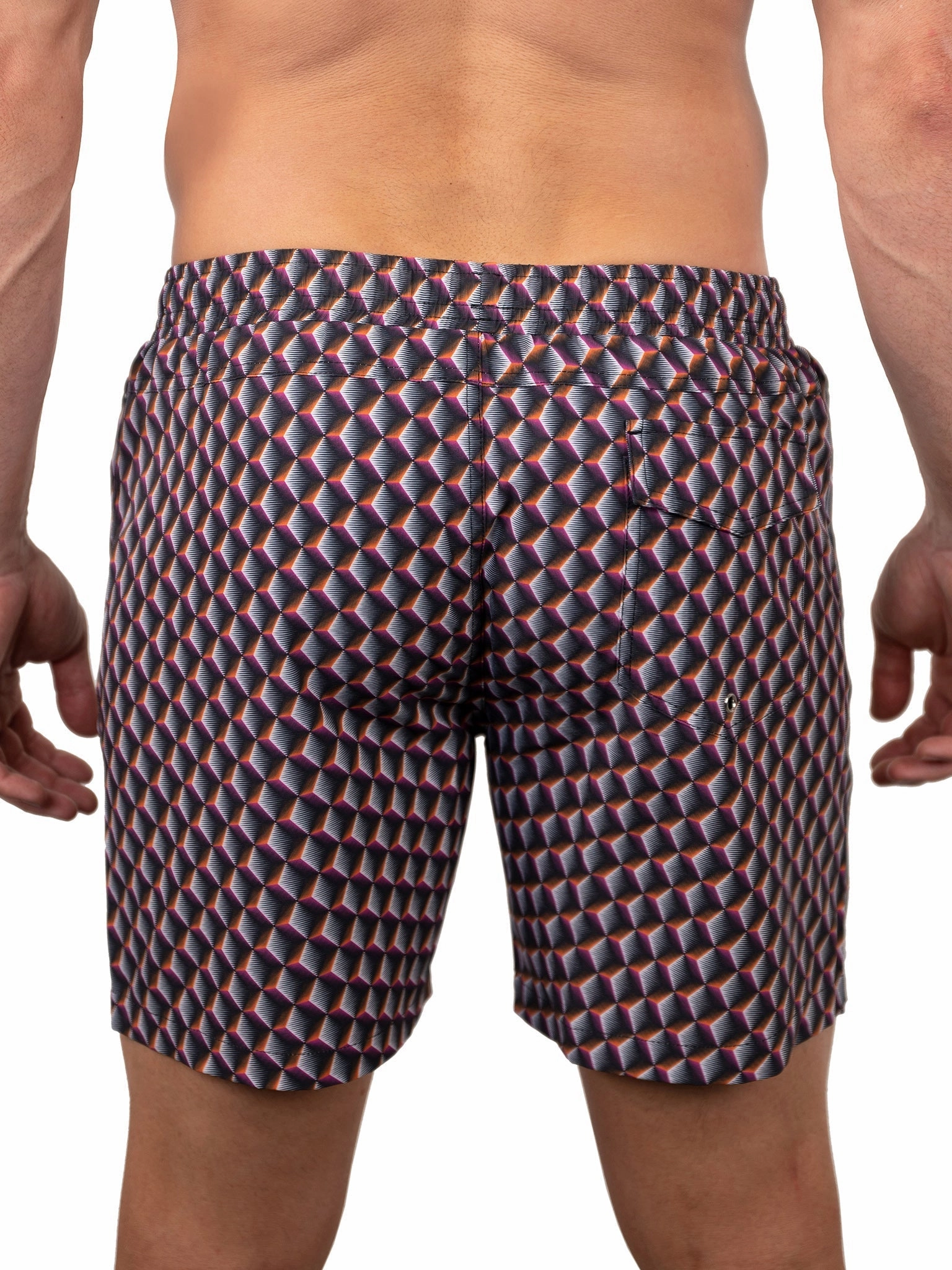 Swim Lion Geo Red