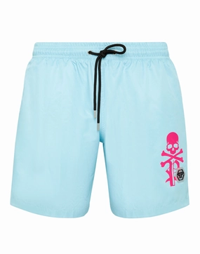 Swim-Trunks Skull&amp;Bones