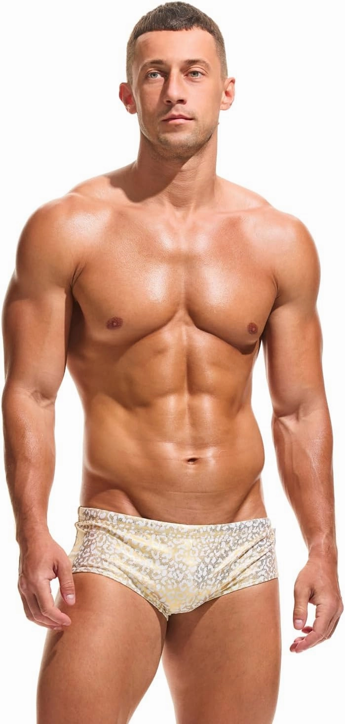 Taddlee Men Swimwear Swim Briefs Bikini Board Surf Shorts Boxer Trunks Swimsuits Red