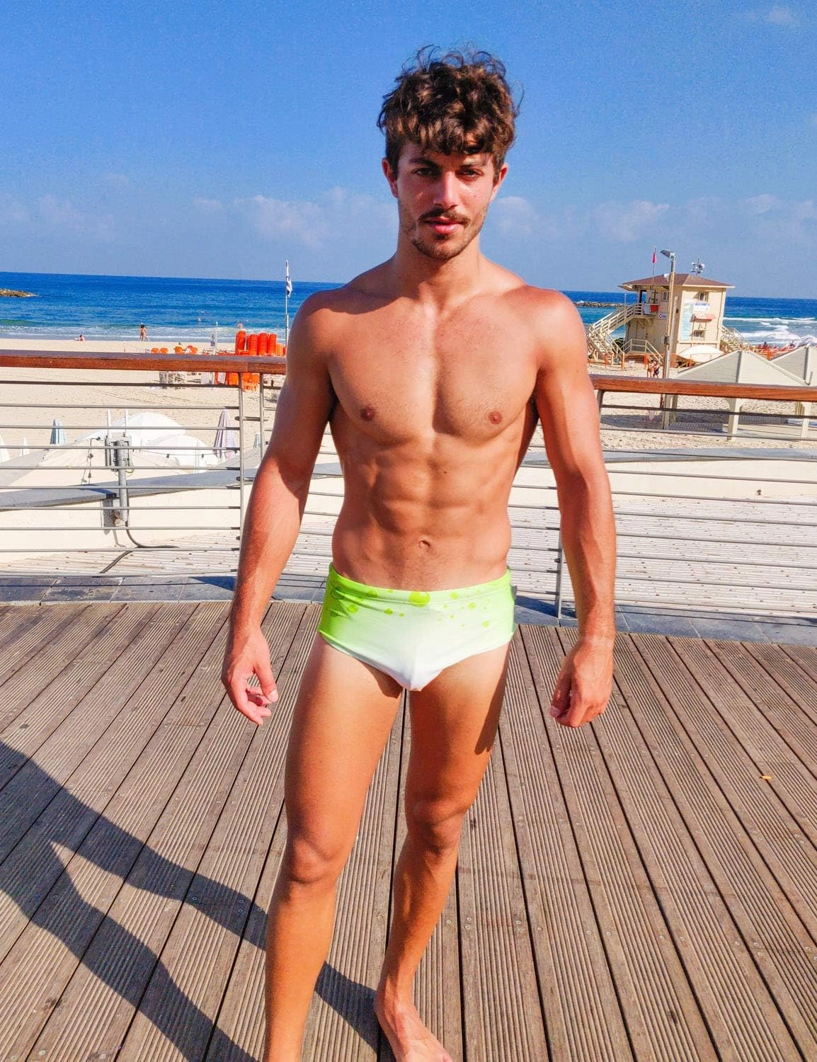 Taddlee Men Swimwear Swim Briefs Bikini Board Surf Shorts Boxer Trunks Swimsuits Red