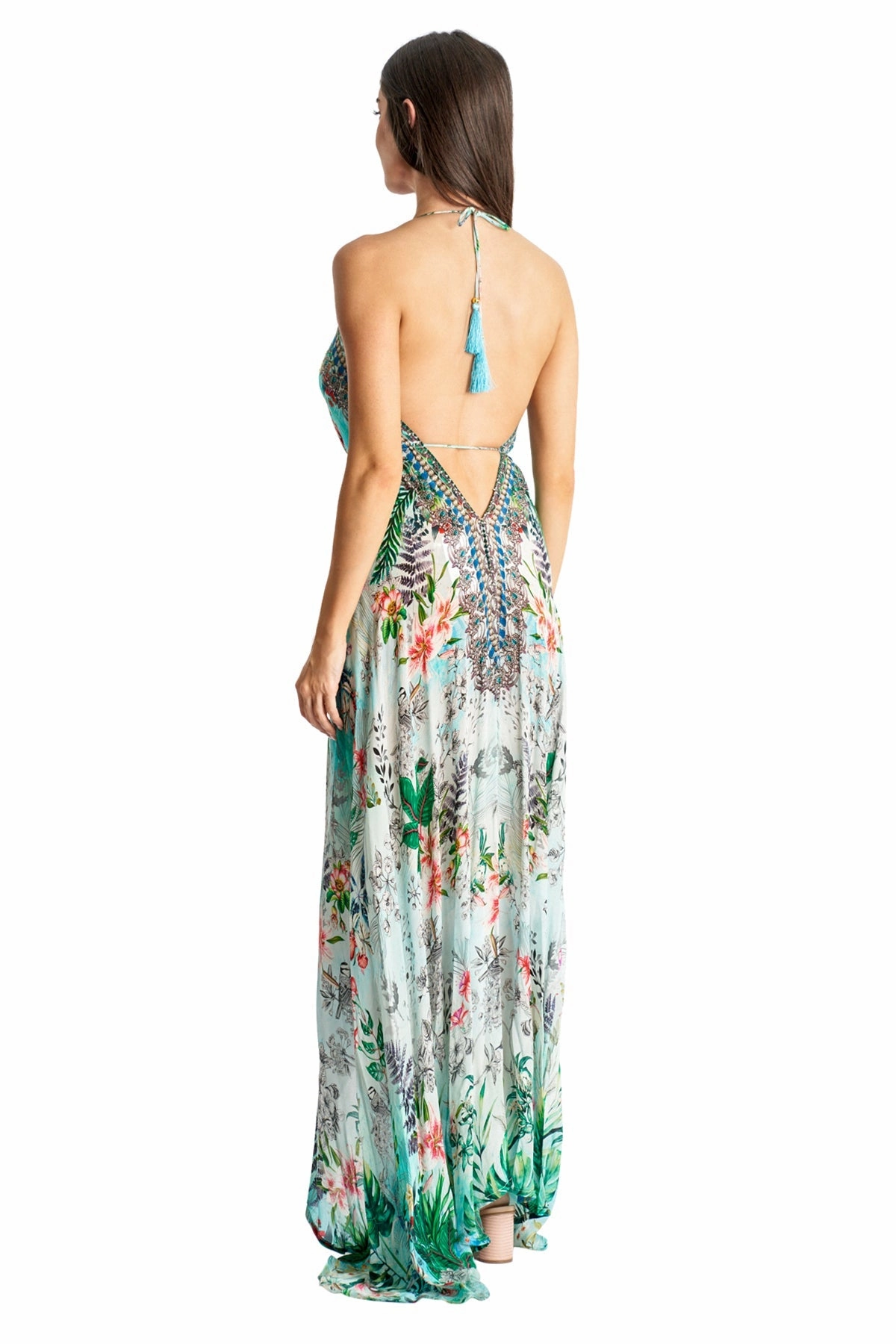 Taormina Halter Maxi Dress