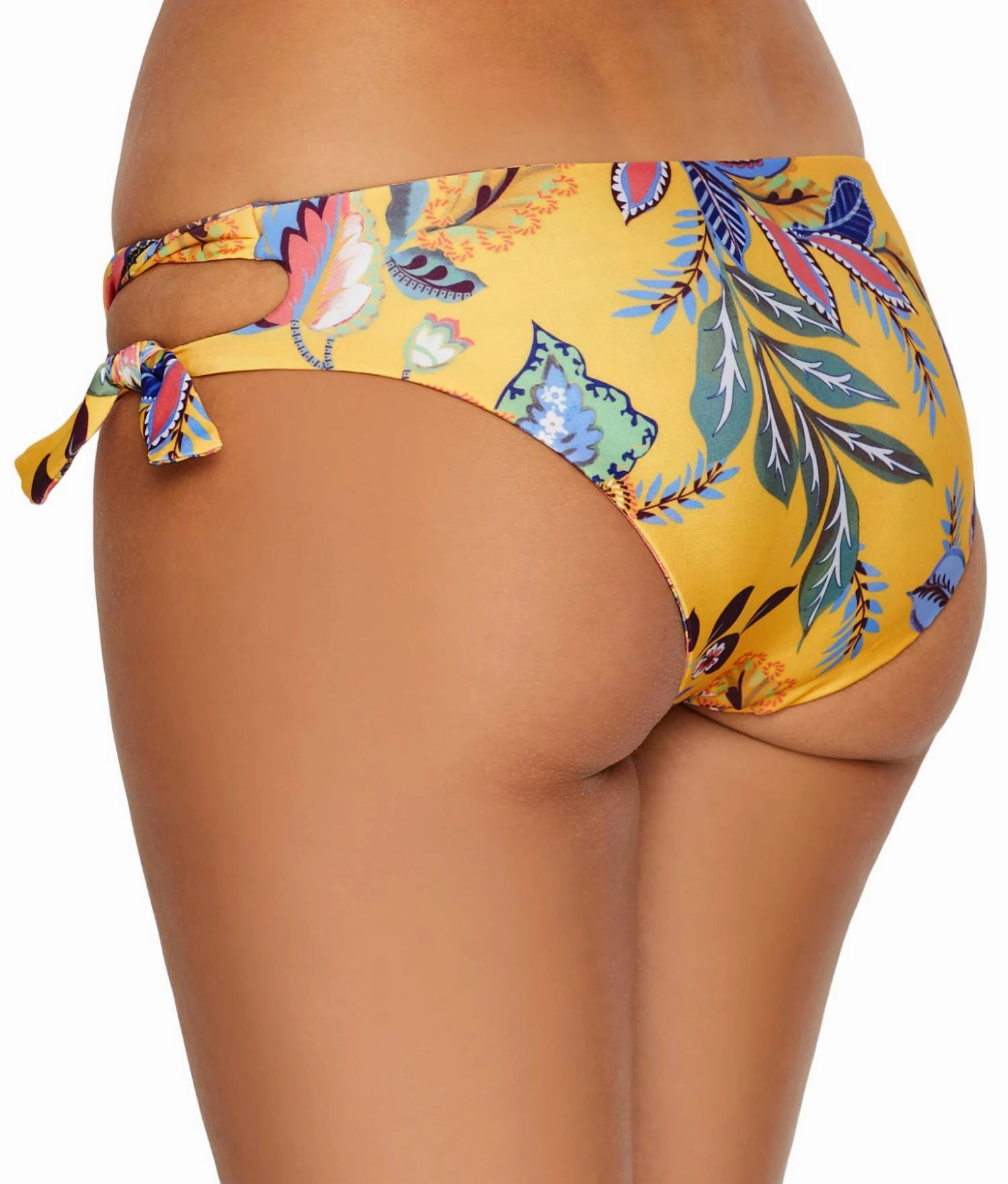 Tapestry Bloom Split Tie Hipster In Multi