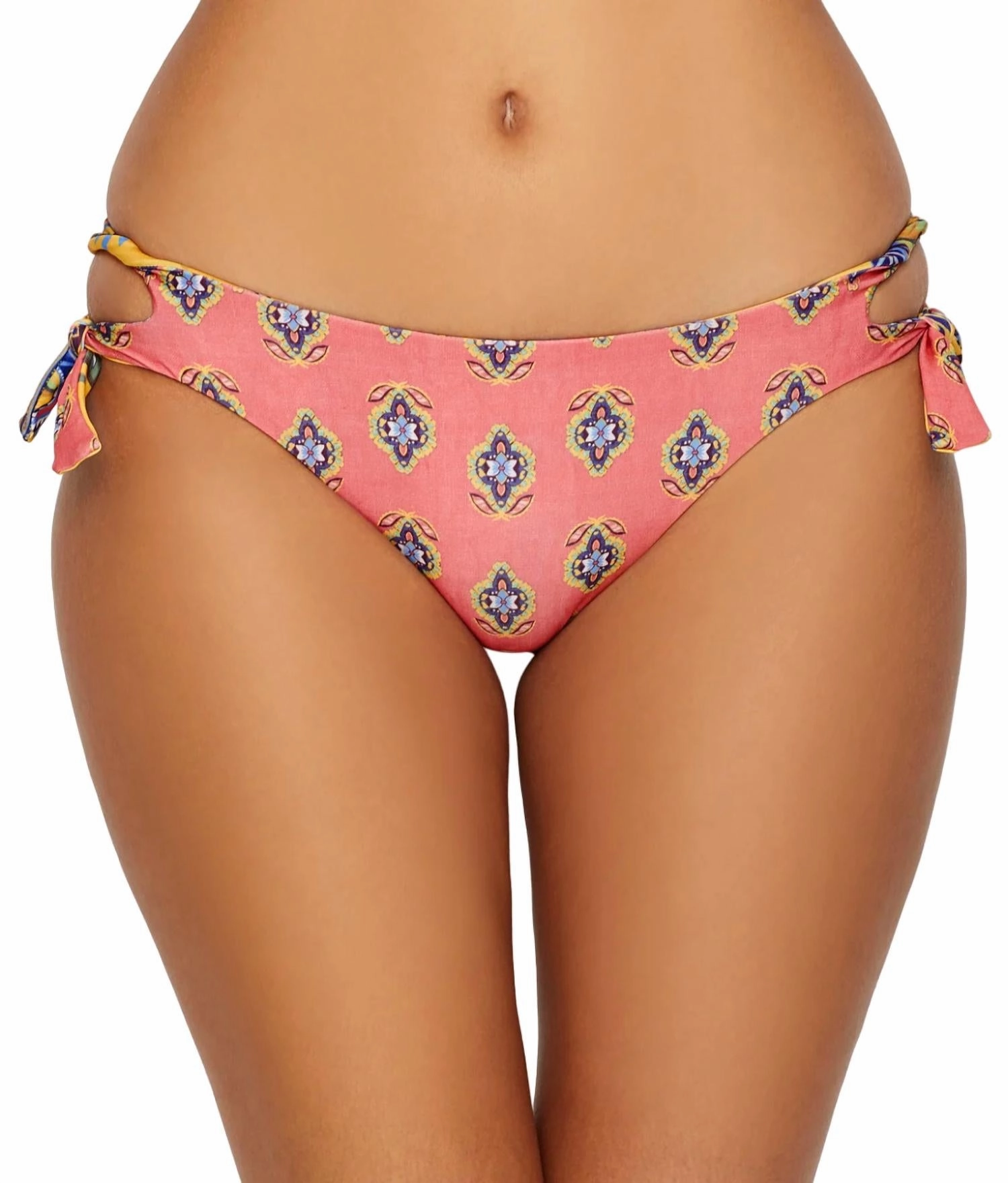 Tapestry Bloom Split Tie Hipster In Multi