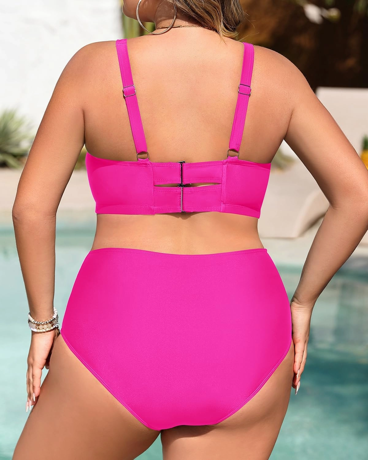 Tempt Me Women Plus Size Underwire Bikini - Two Piece High Waisted Swimsuits Bathing Suit 2025 Swimwear