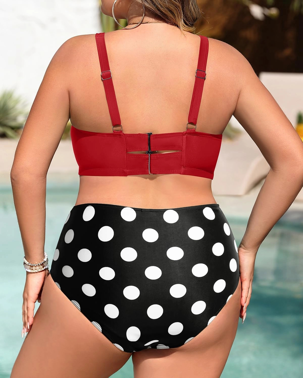 Tempt Me Women Plus Size Underwire Bikini - Two Piece High Waisted Swimsuits Bathing Suit 2025 Swimwear