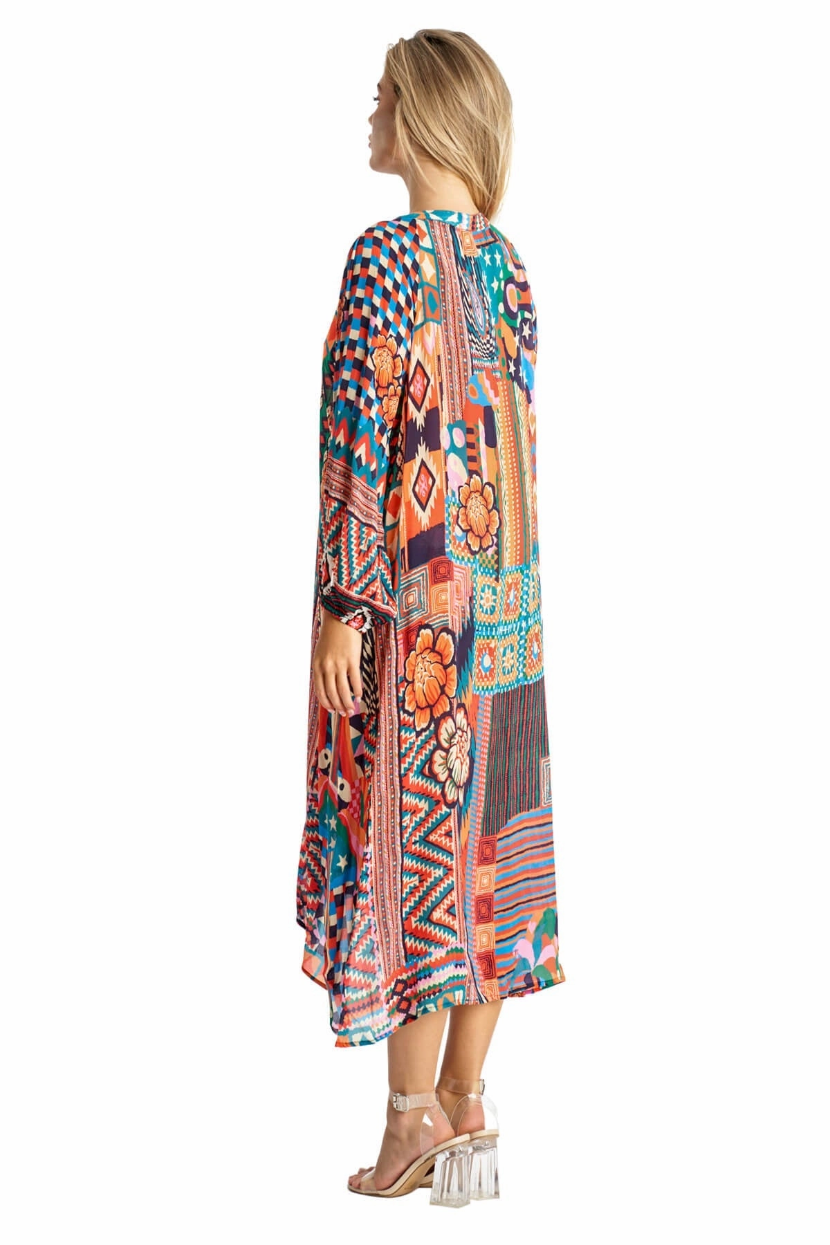 Terry Button Down Shirt Dress
