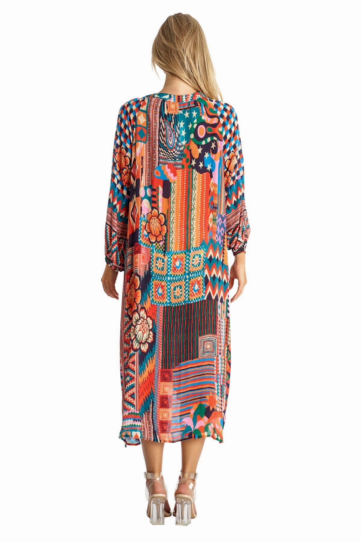 Terry Button Down Shirt Dress