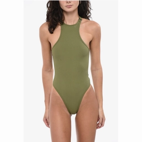 The Attico Buckle Logoed One-Piece Women's Swimsuit