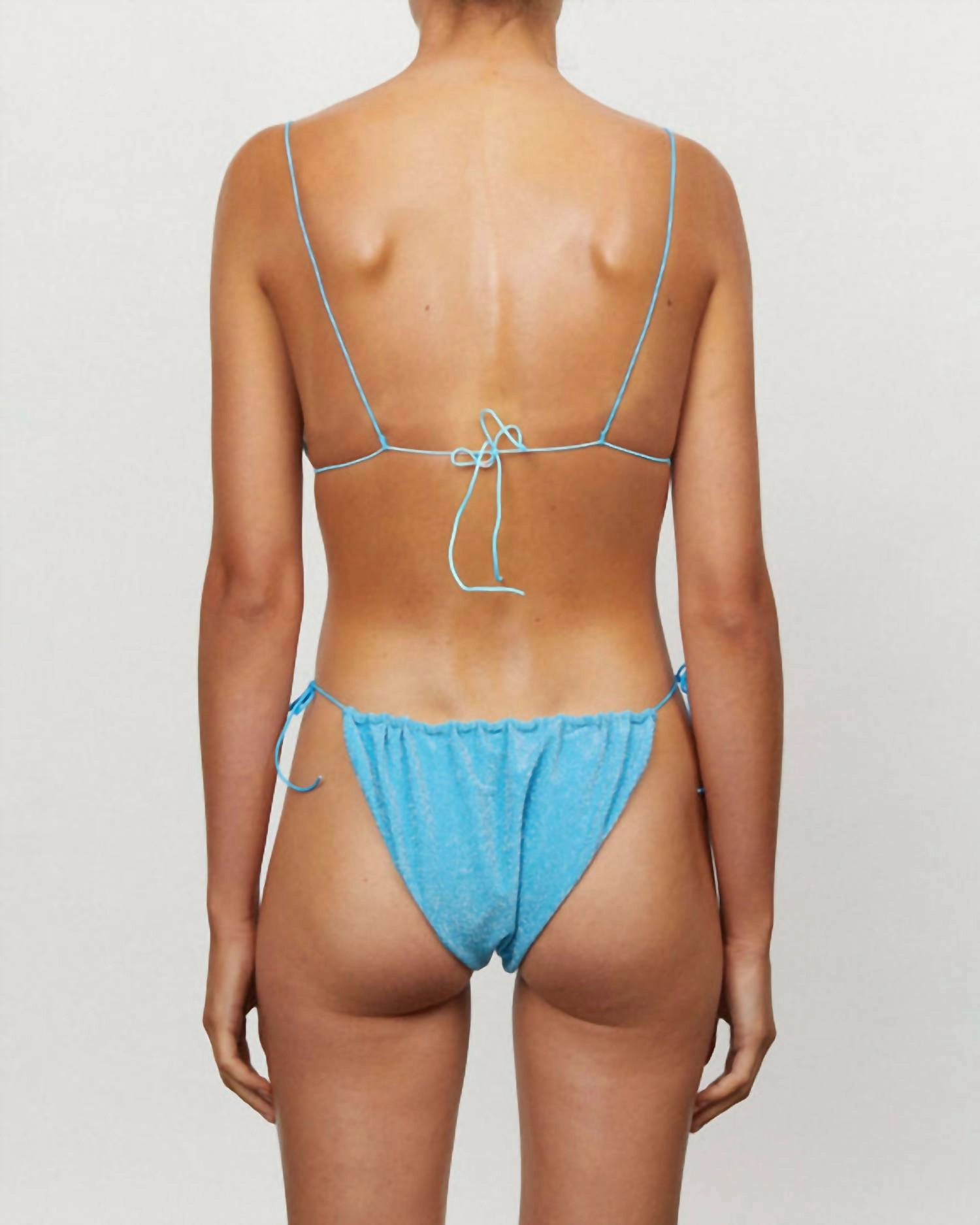 The String Top Bikini In Turquoise