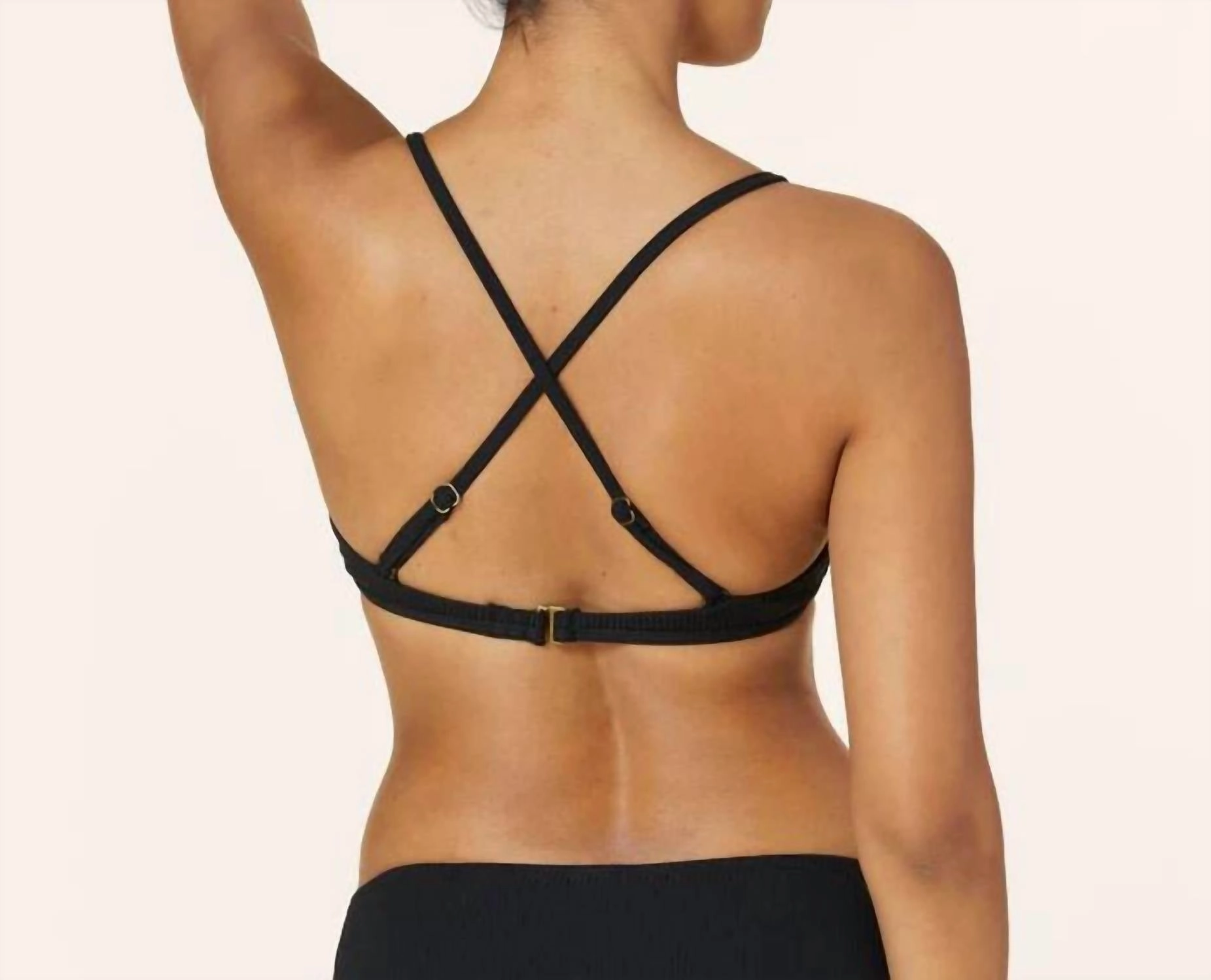 The Valencia Top In Black