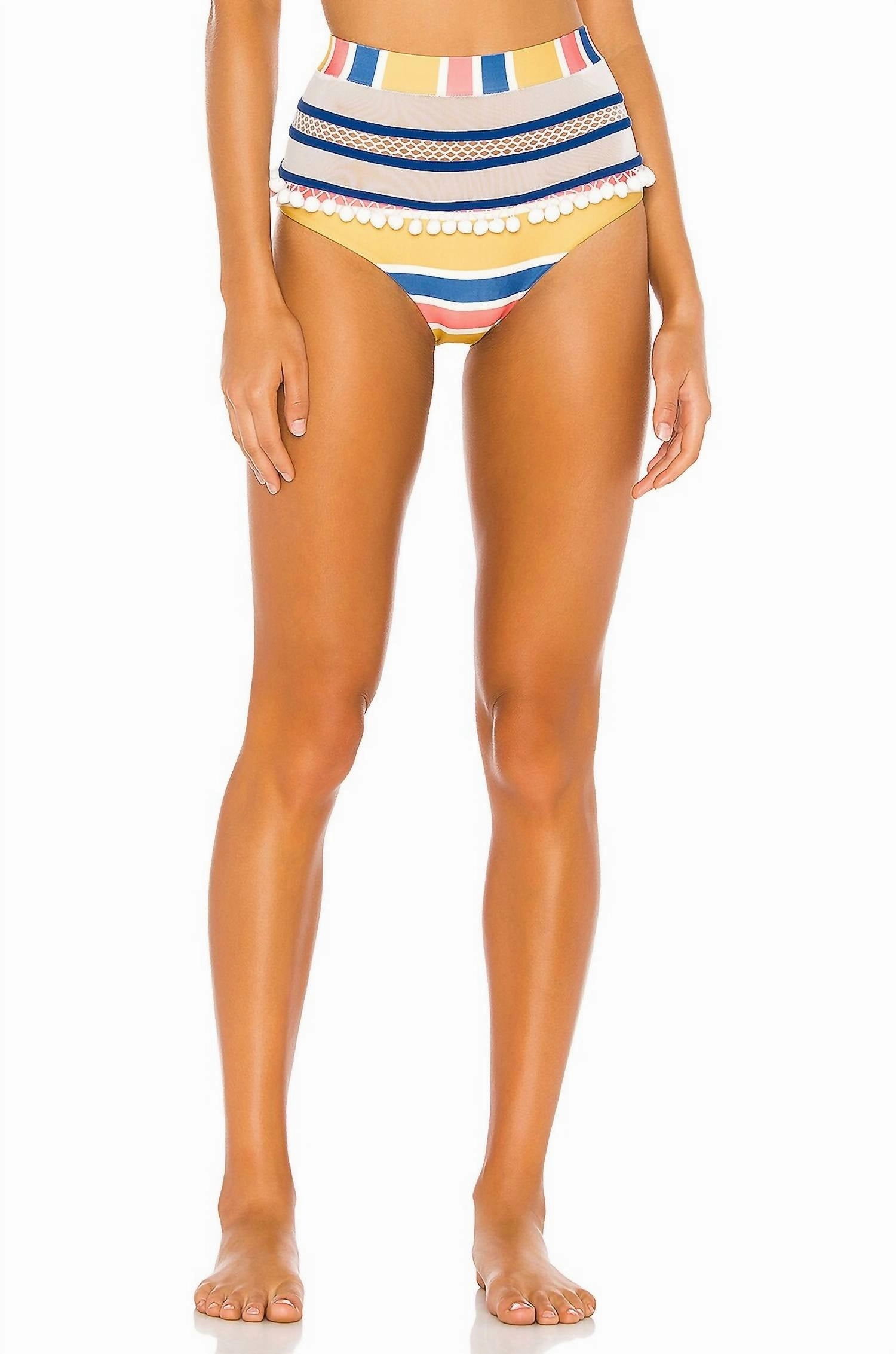 Thessy Bikini Bottom In Seventies Stripe