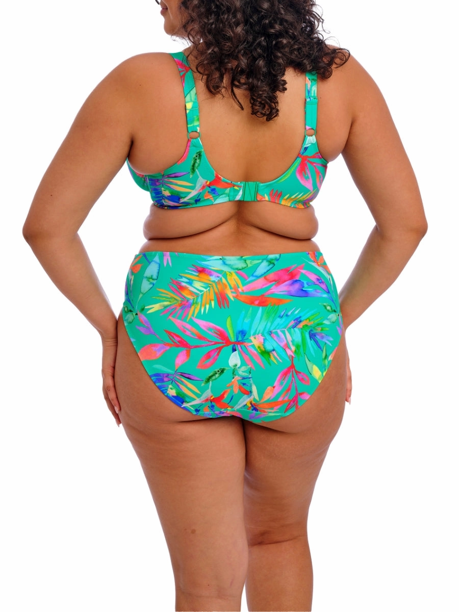 Toyama Tides Plunge Bikini Top - Jade