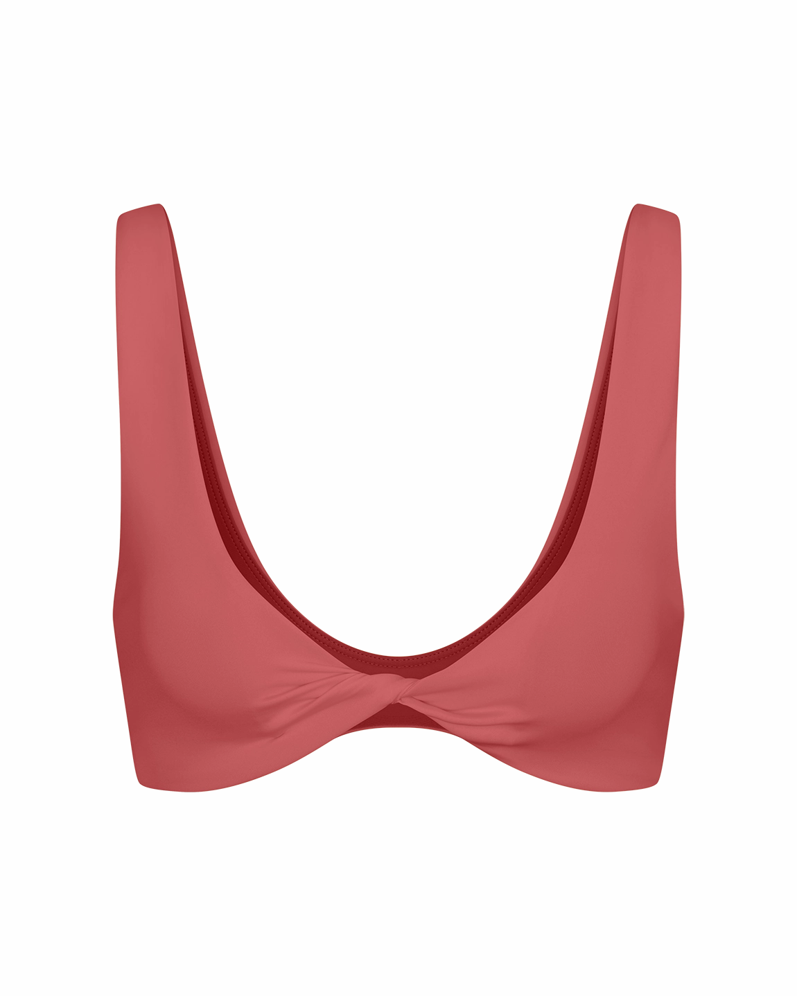 Twisted Plunge Top - Camp