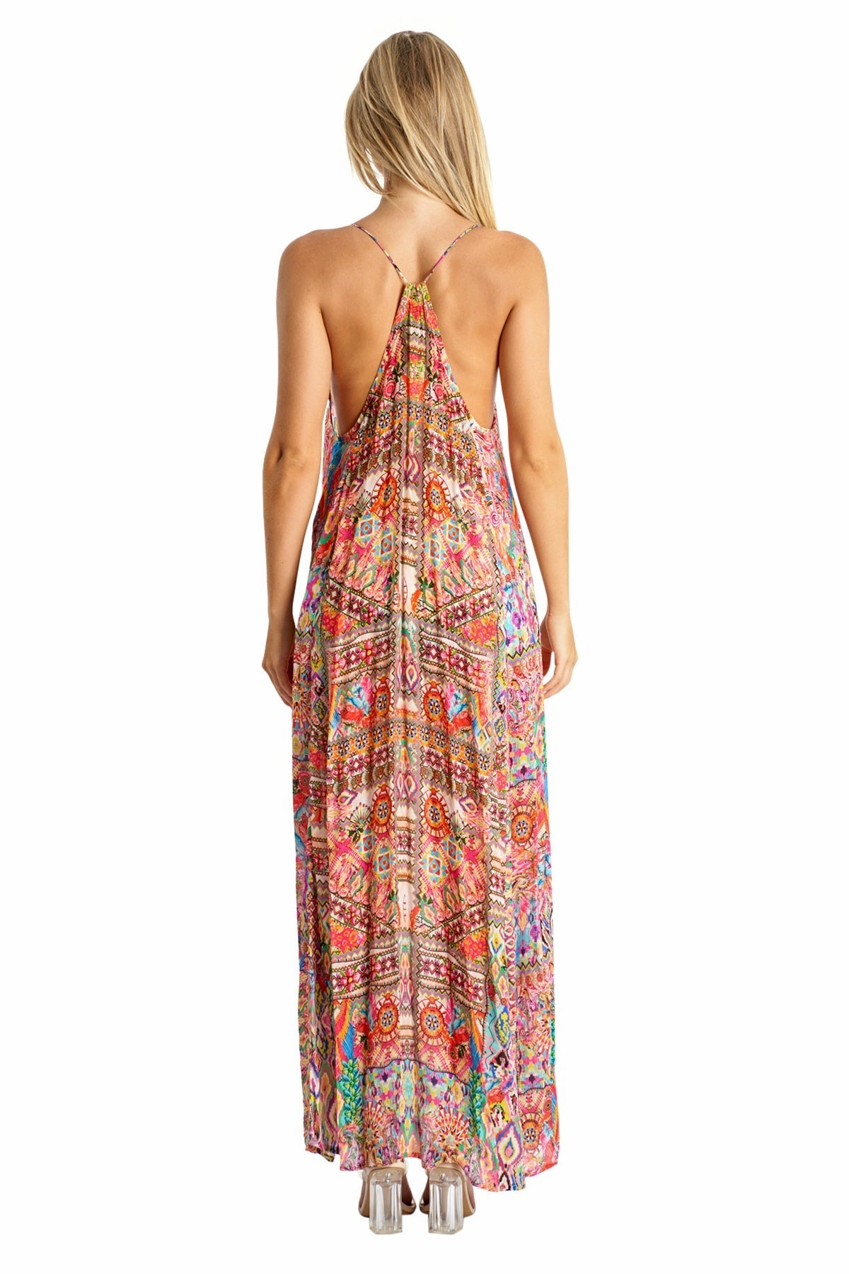 Vesper T-Back Maxi Dress
