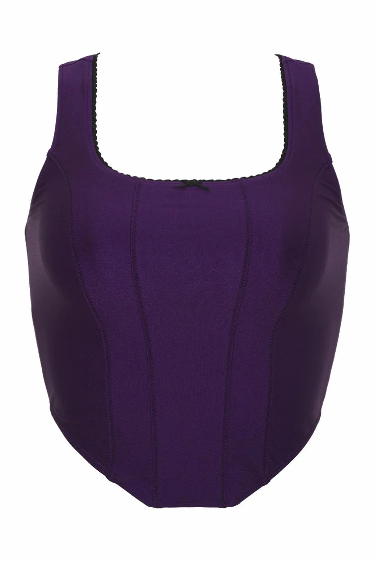 Victoria Shine Crop Top