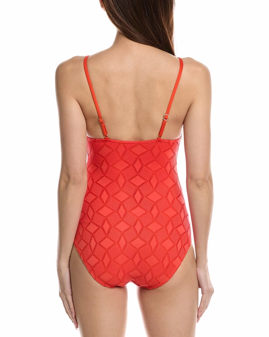 Vince Camuto High-Neck One-Piece
