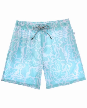 VINTAGE SUMMER 4-Way Stretch Volley Swim Trunk
