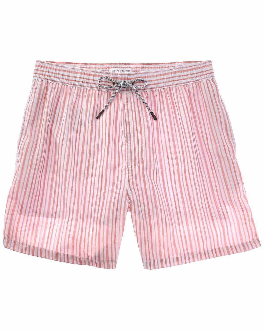 VINTAGE SUMMER Ponji Volley Swim Trunk