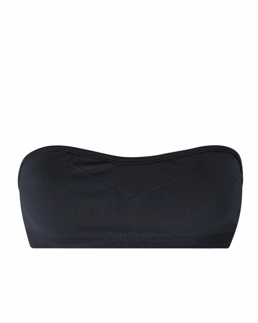 VITALISED Bandeau Bra Top | Black