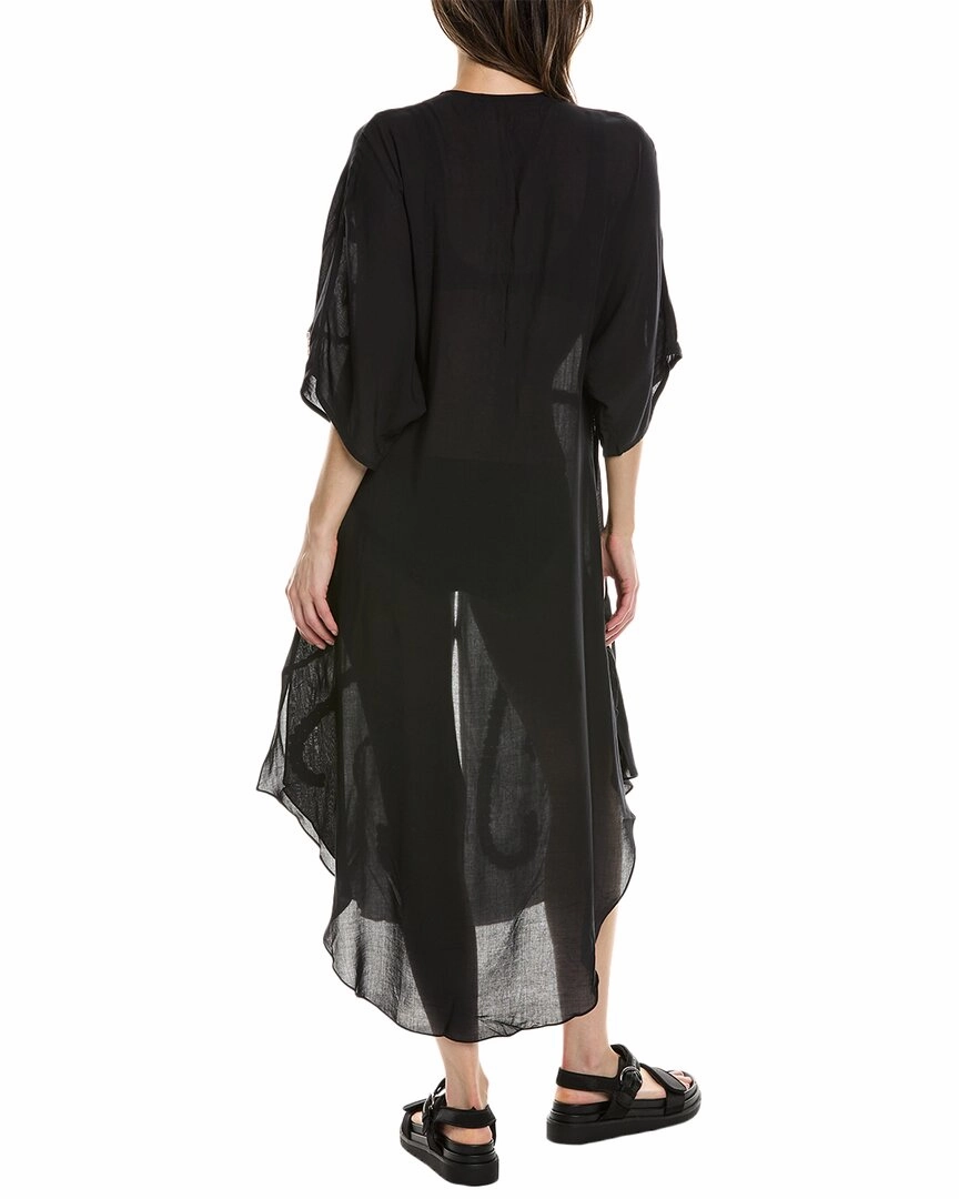 ViX Solid Braid Detail Long Caftan