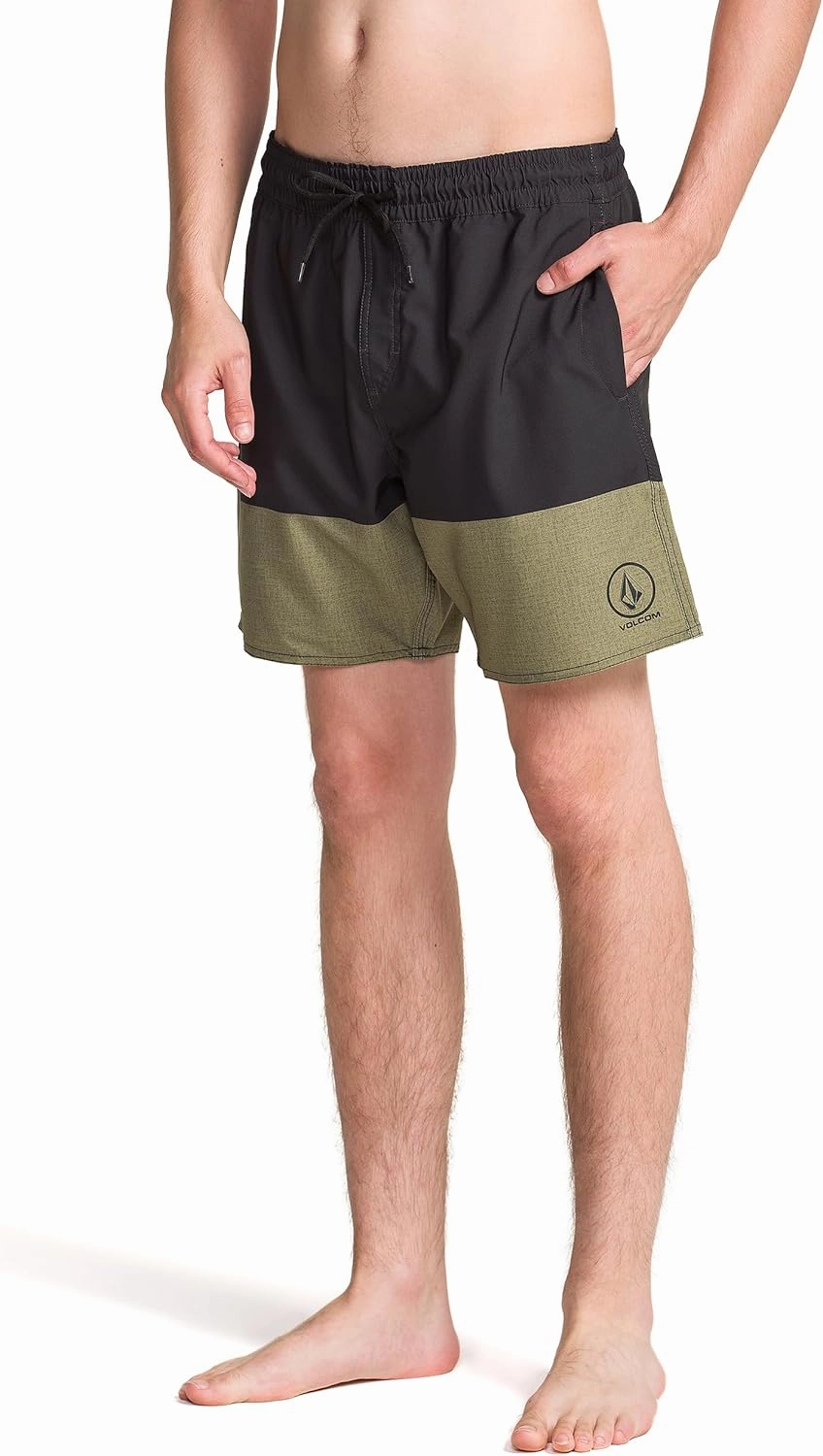 Volcom Men's 18" Swim Surf Trunk Boardshort