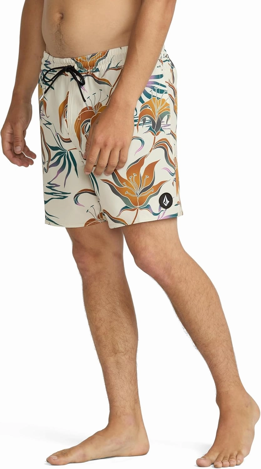 Volcom Men's Lido Solid 16" Swim Surf Trunk
