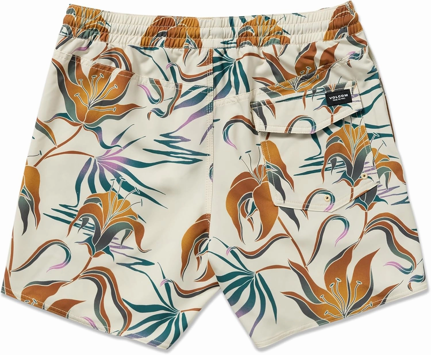 Volcom Men's Lido Solid 16" Swim Surf Trunk