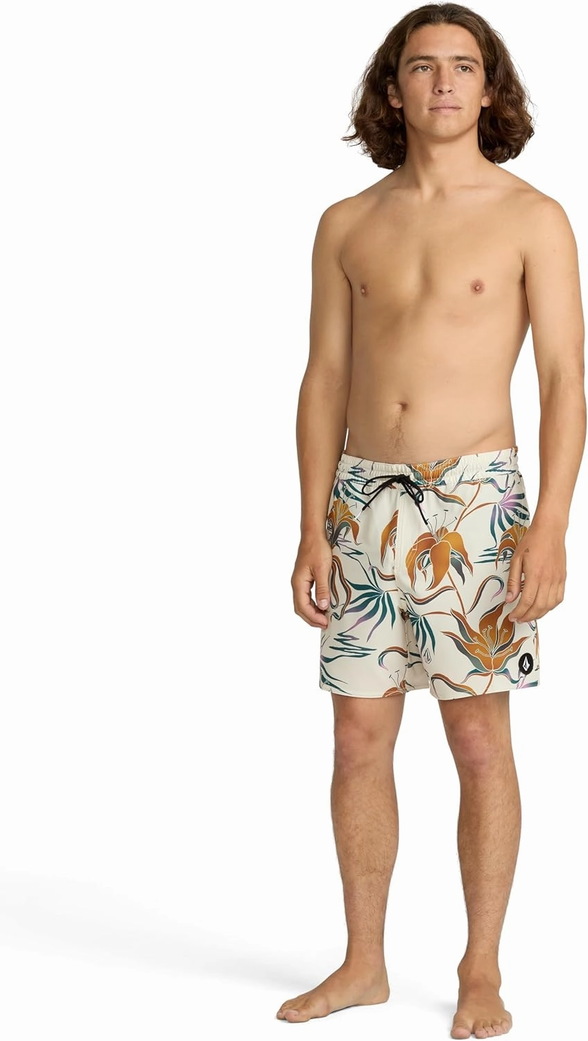 Volcom Men's Lido Solid 16" Swim Surf Trunk