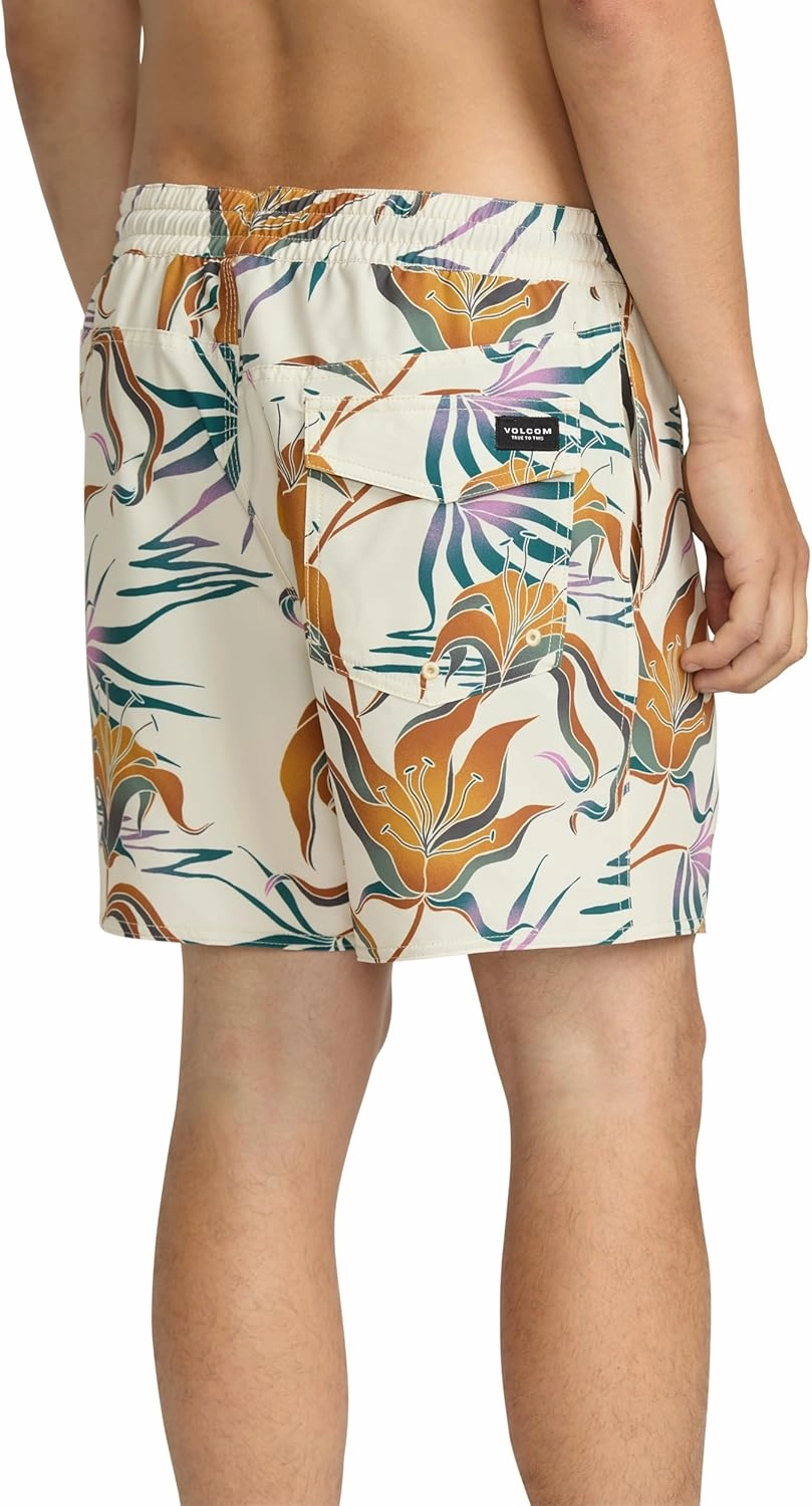 Volcom Men's Lido Solid 16" Swim Surf Trunk