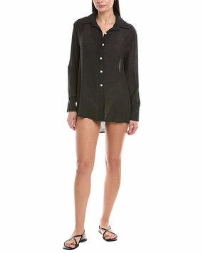 VYB Dylan Boyfriend Cover-Up Shirt
