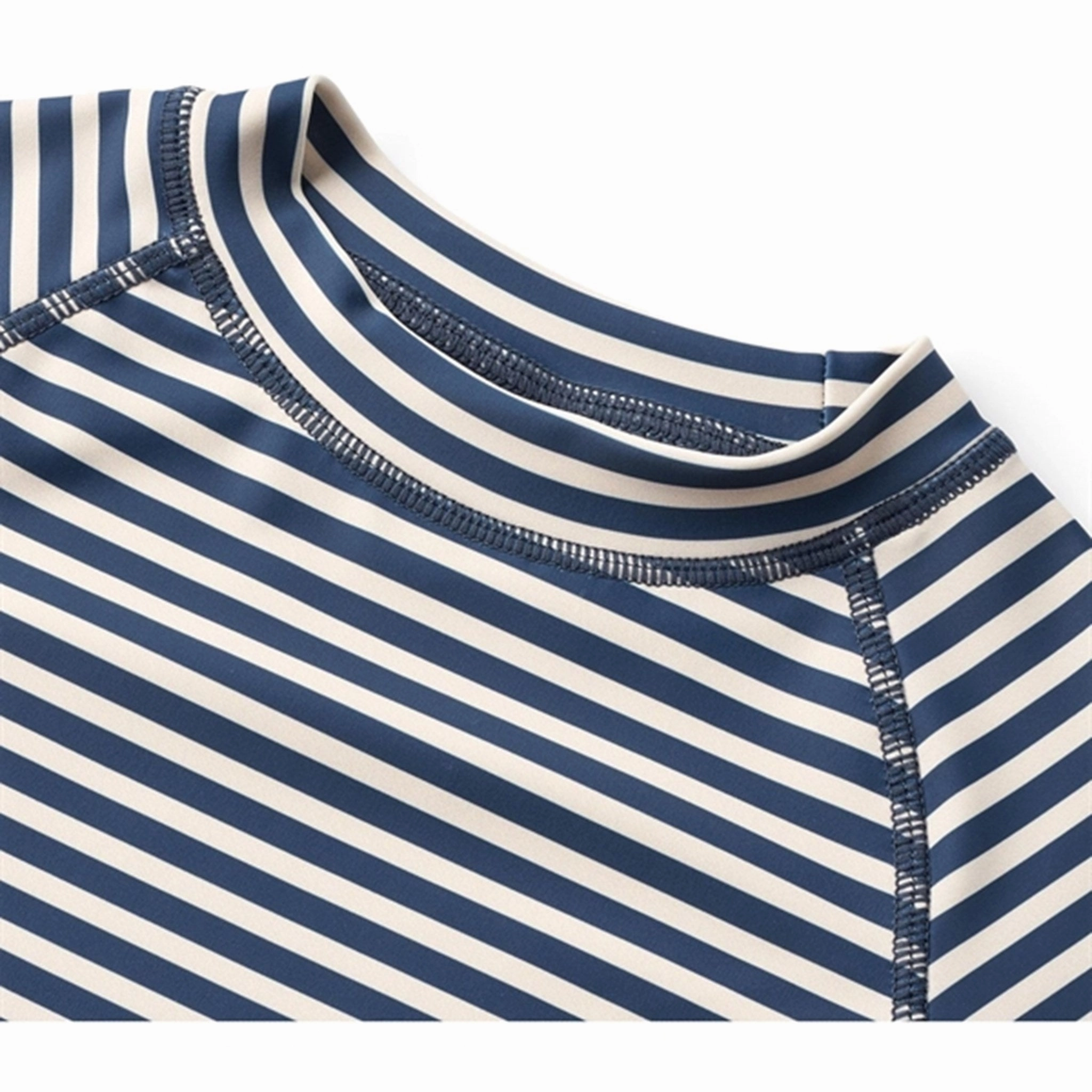 Wheat Indigo Stripe Swim T-shirt Jackie