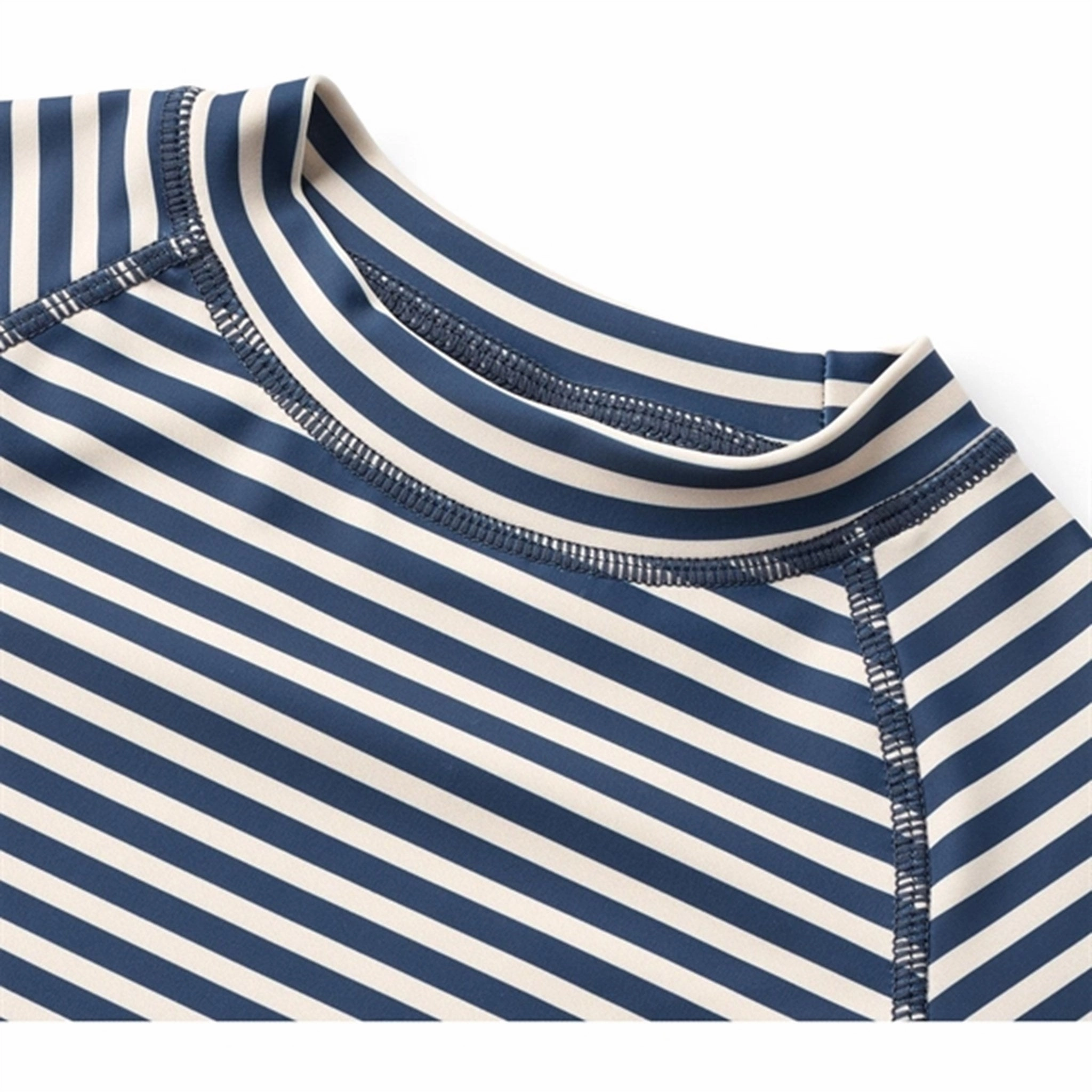 Wheat Indigo Stripe Swim T-shirt Jackie