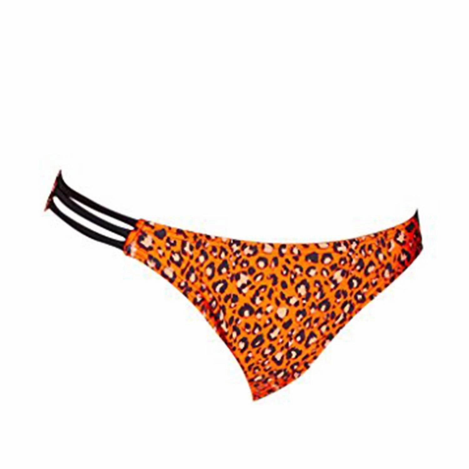 Wild Weather Animal Print Bikini Bottom In Multi-Color