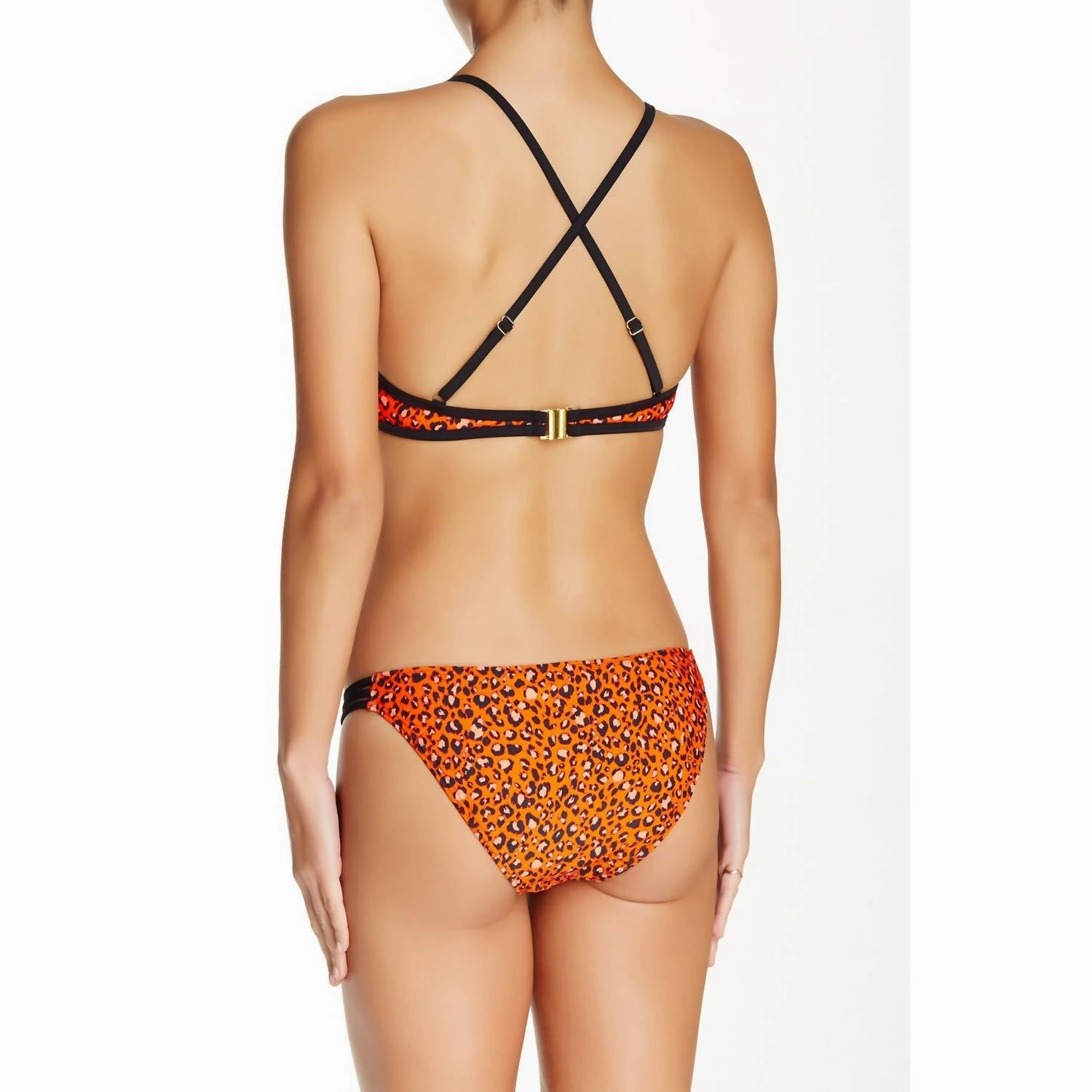 Wild Weather Animal Print Bikini Bottom In Multi-Color