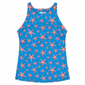Women???s High Neck Fitted Tankini Top | ???Starfish???