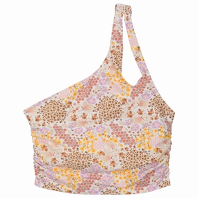 Women???s One Shoulder Crop Tankini Top | ???Meadows???