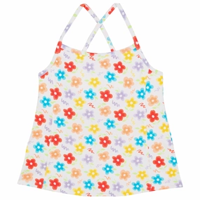 Women???s Strappy A-Line Tankini Top | ???Blossom???