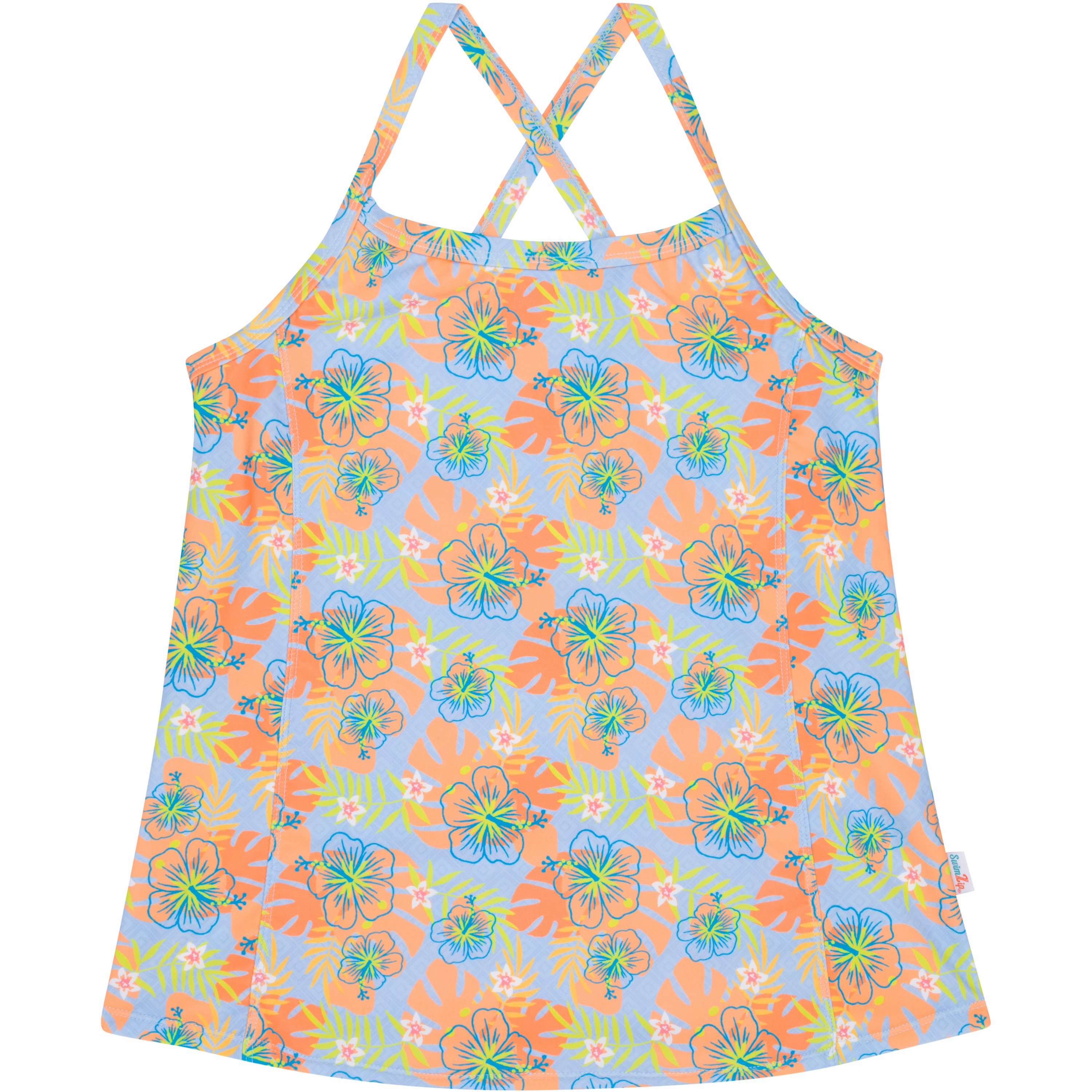 Women???s Strappy A-Line Tankini Top | ???Groovy???