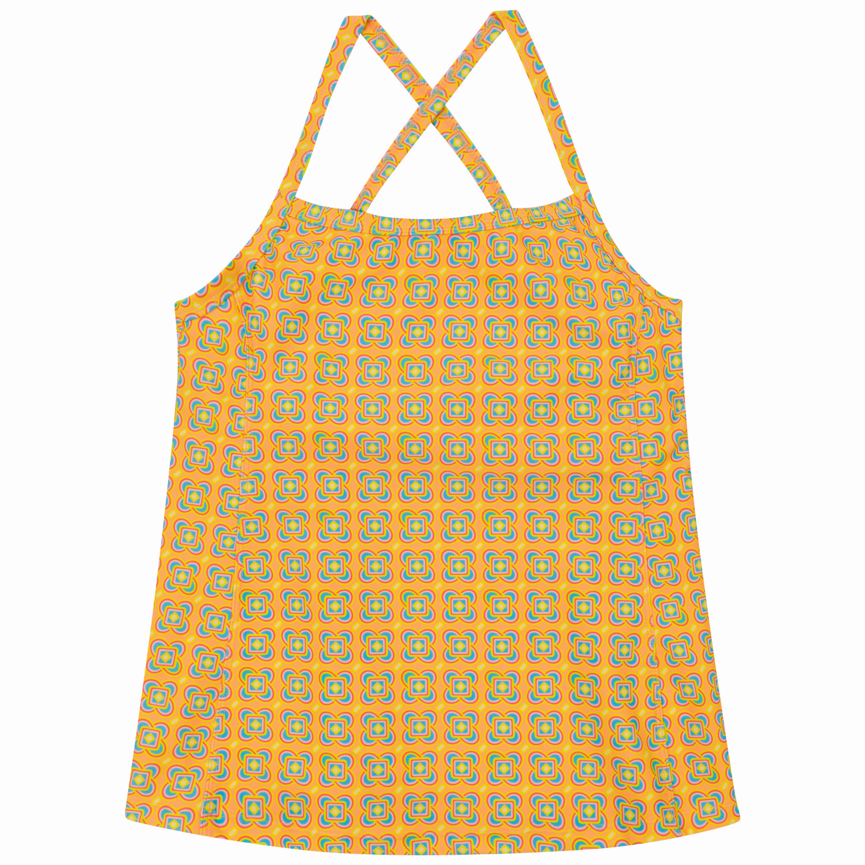Women???s Strappy A-Line Tankini Top | ???Kaleidoscope"