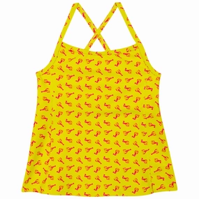 Women???s Strappy A-Line Tankini Top | ???Lobster"