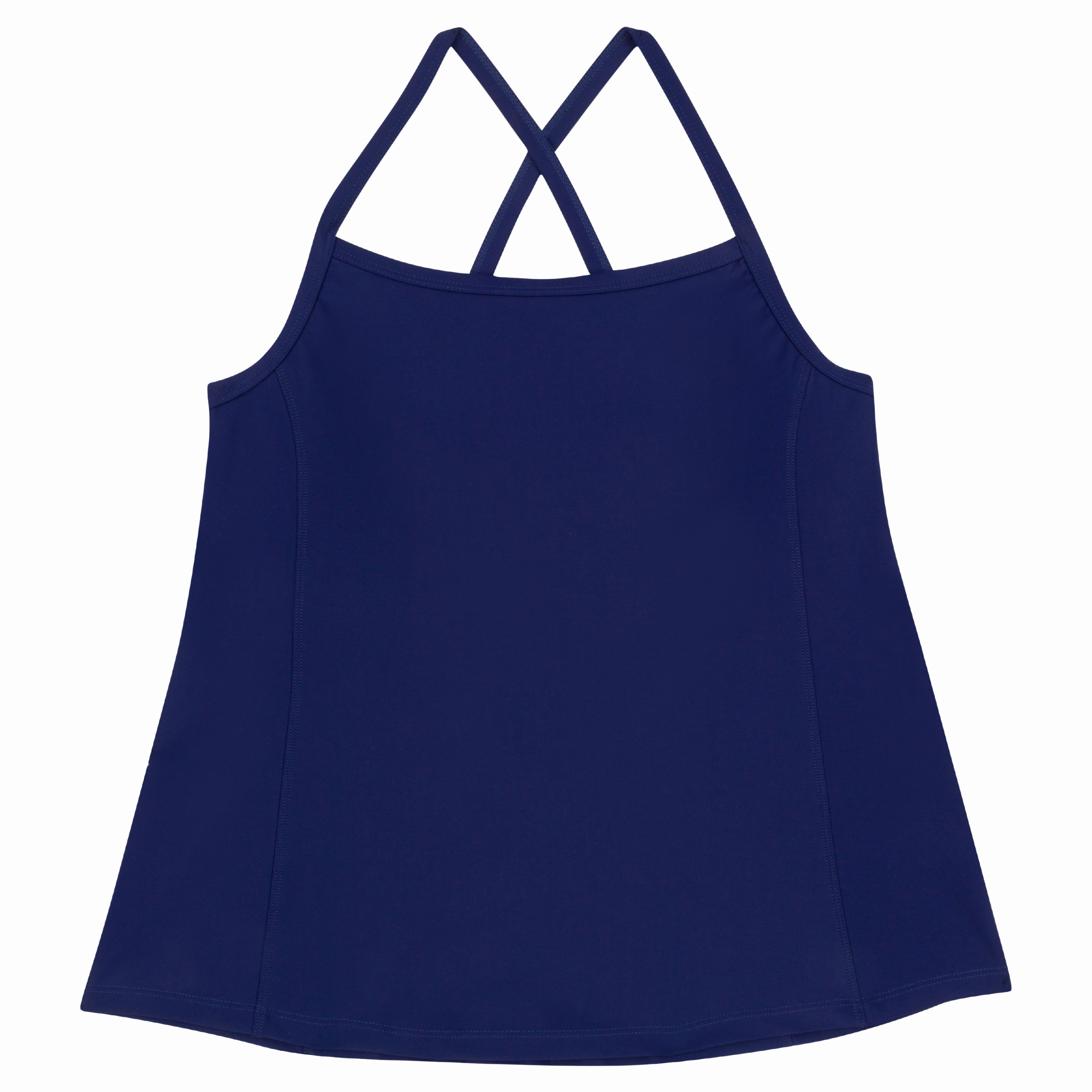 Women???s Strappy A-Line Tankini Top | ???Navy???