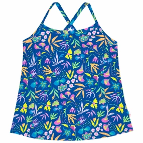 Women???s Strappy A-Line Tankini Top | ???Tropadelic???