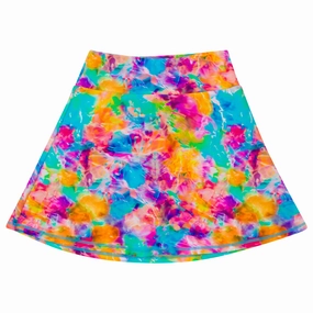 Women's A-Line Swim Skirt Swim Bottom | "Impressions"